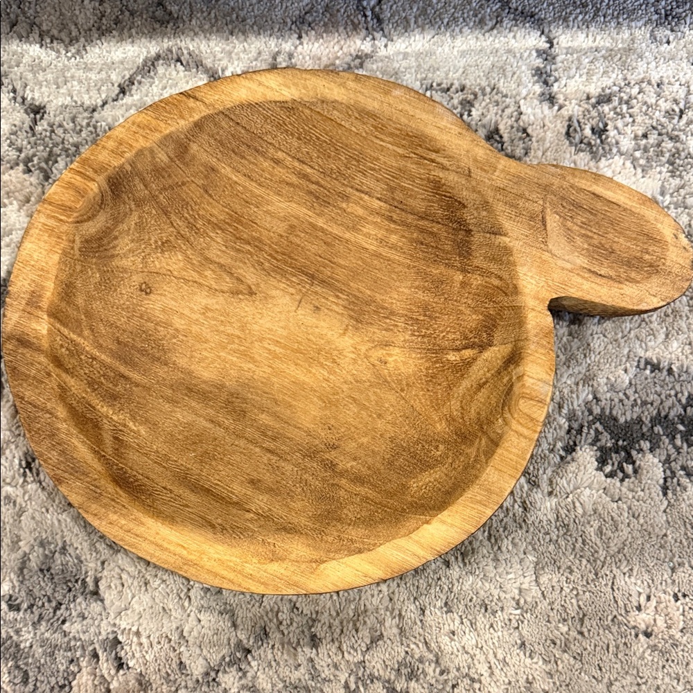 Wooden decorative tray